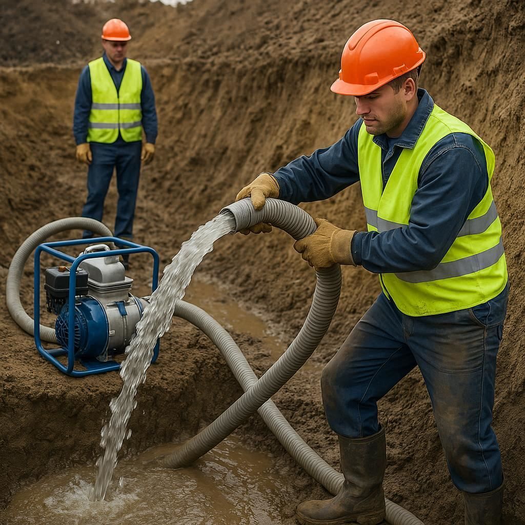 Услуги водопонижения в Гатчине